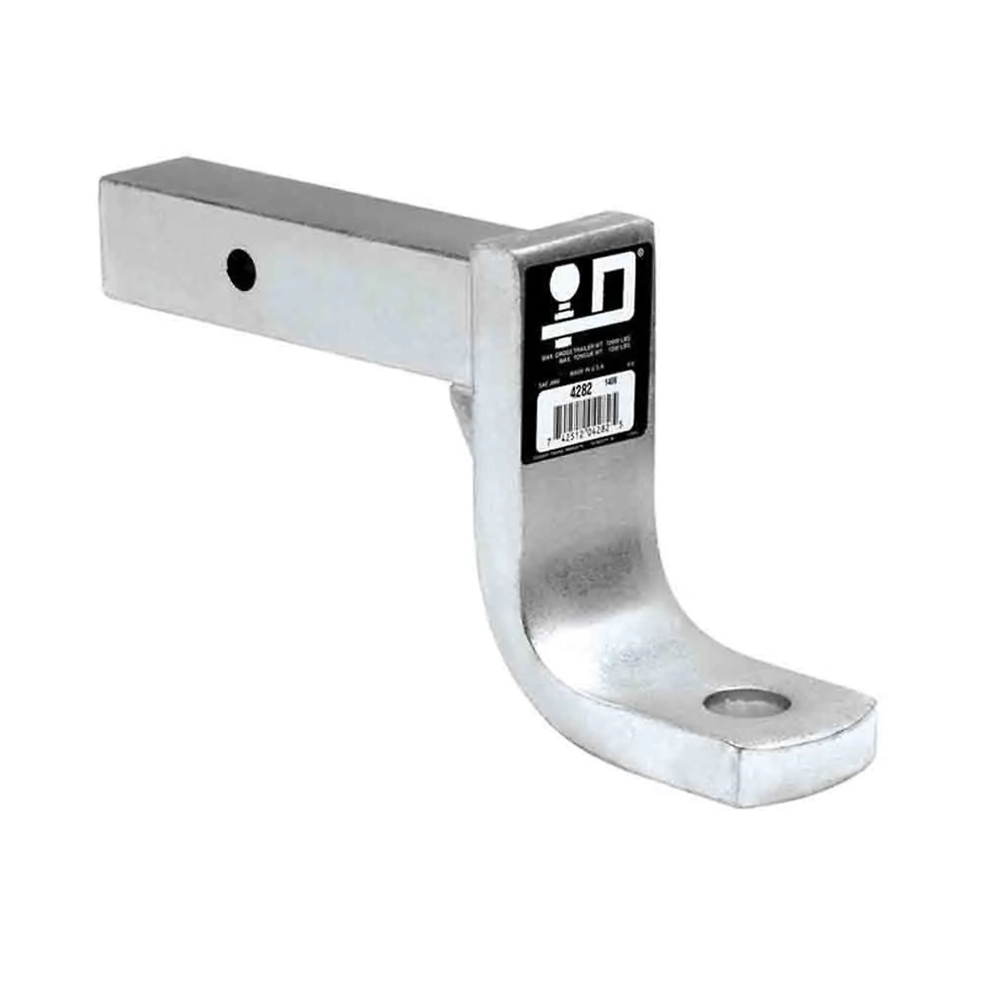Cequent Ultra Frame Class IV Ball Mount — 6in. Drop, 2in. Receiver, Zinc, 12,000 lb GTW, Model# 4282
